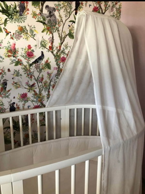 Stokke Sleepi cot like new, white, adjustable height