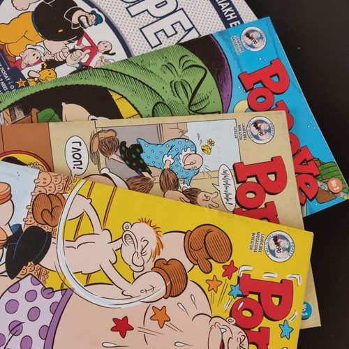 Popeye comics complete set #1–4 with special 90th anniversary edition