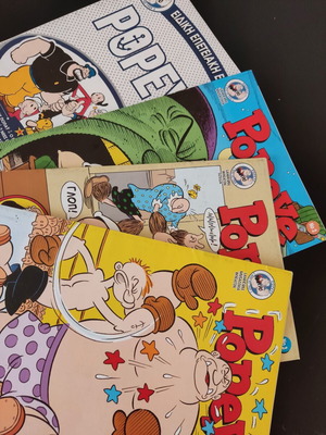Popeye comics complete set #1–4 with special 90th anniversary edition