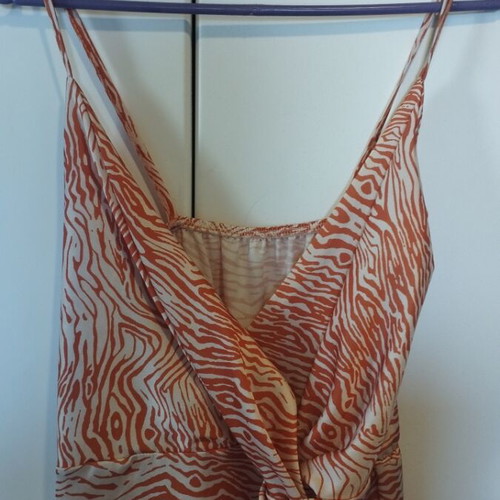 Dress one size like new with large bust and slit