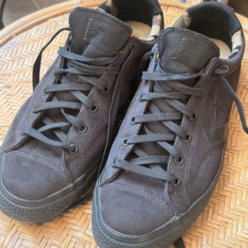 Converse All Star used, total black, size 44.5