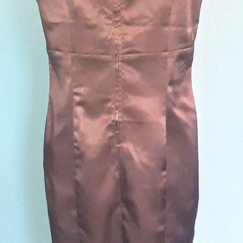 Burda satin dress like new, size L/2XL