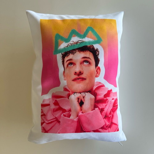 Small Nemo pillow like new, Eurovision 2024, 25x35 cm