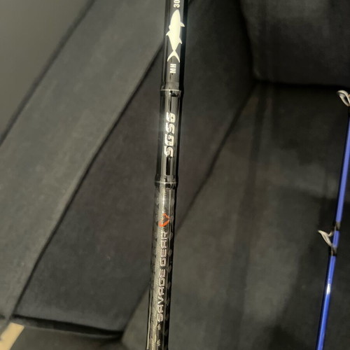 Savage Gear SGS6 fishing rod 30-100gr like new