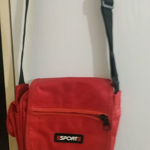 Sport bag red new