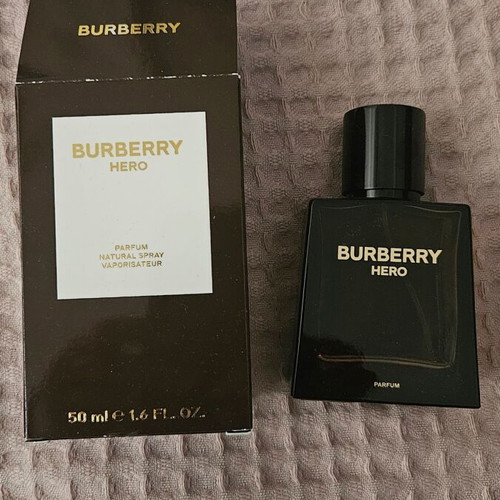 Burberry Hero 50ml empty bottle with box used