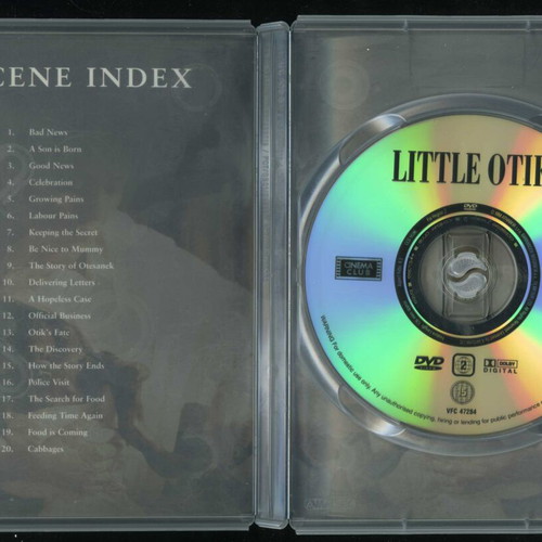 Little Otik DVD used, Czech surrealism, black comedy, subtitles