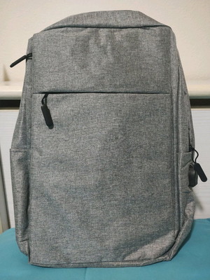 Τσάντα πλάτης laptop γκρι ανθρακί σαν καινούργια