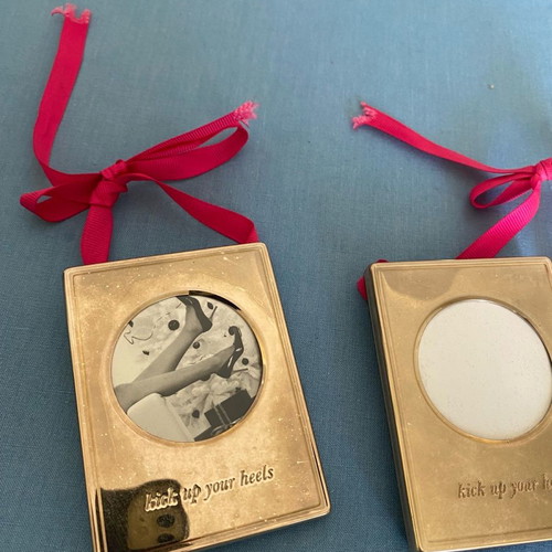 2 silver photo frames Kate Spade by Lenox Picture Frame Ornament 7 х10 dimension