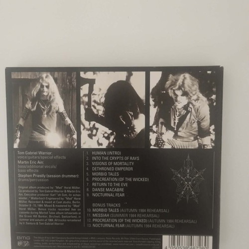 Celtic Frost Morbid Tales CD, metal