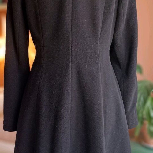 Best Connection wool coat black, size M, like new