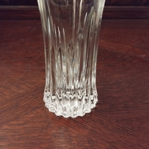 Nachtmann crystal vase Saphir series 18cm like new