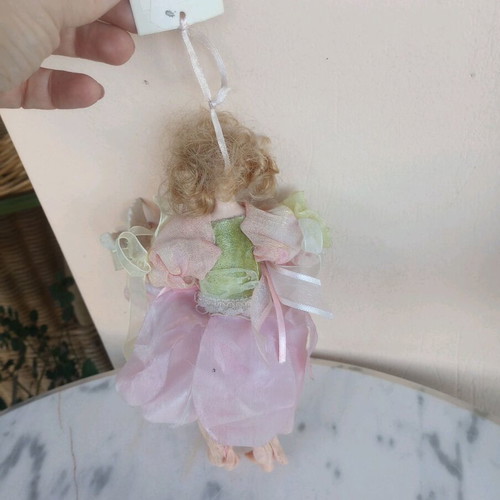 Handmade fairy new with dove decoration