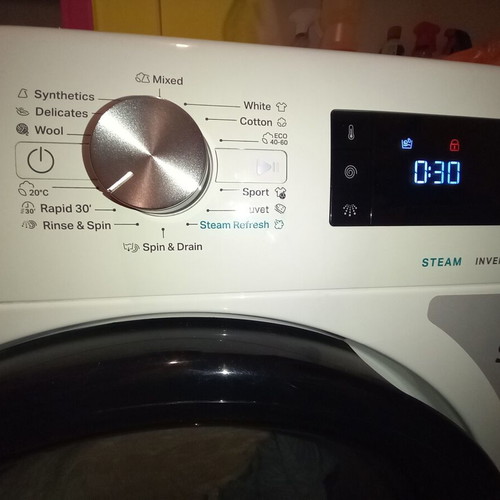 Whirlpool FFB 8469 BV EE washing machine, like new, 8 kg