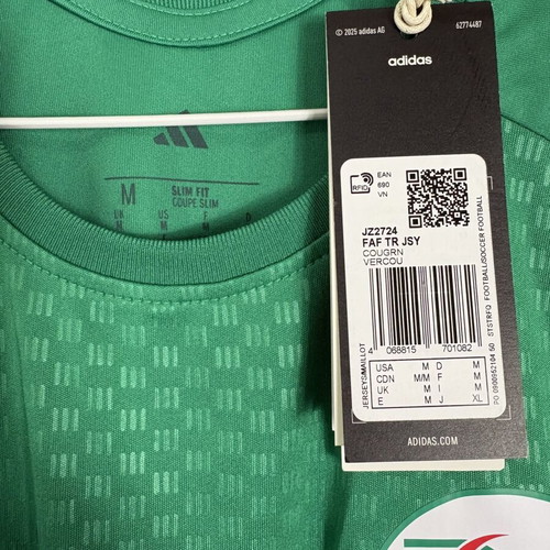 Algeria jersey training kit 2026, new, size M