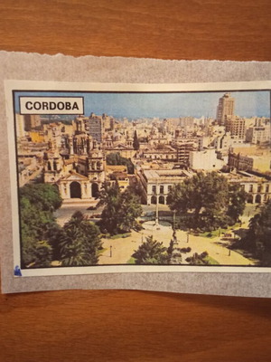 Αυτοκόλλητο Panini Argentina '78 Νο38 Cordoba μεταχειρισμένο