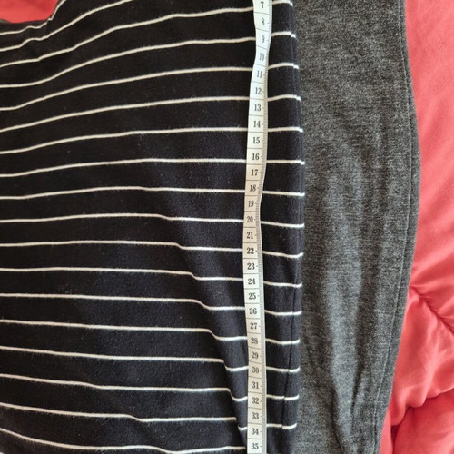 Set of two elastic mini skirts H&M like new, black and gray