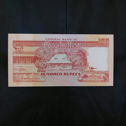 Seychelles 100 Rupees 1989 banknote new