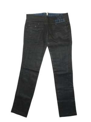 Gianfranco Ferre Waxed Back Zipper Jeans size 28 US 42 IT excellent condition
