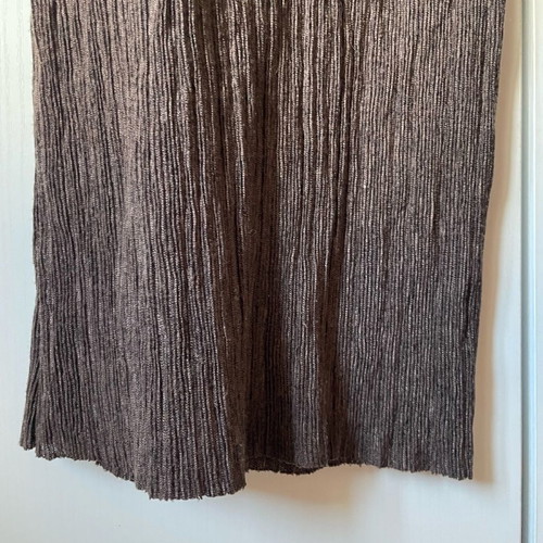 Zara ribbed palazzo pants used, brown, size Small