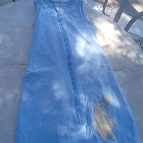 Sleeping bag Lupilu like new, size 0-6 months, light blue