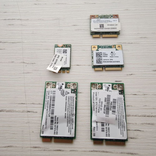 Laptop WiFi Cards pack of 5 like new