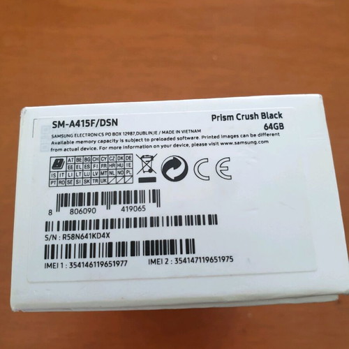 Samsung Galaxy A41 64GB Dual SIM like new, Prism Crush Black