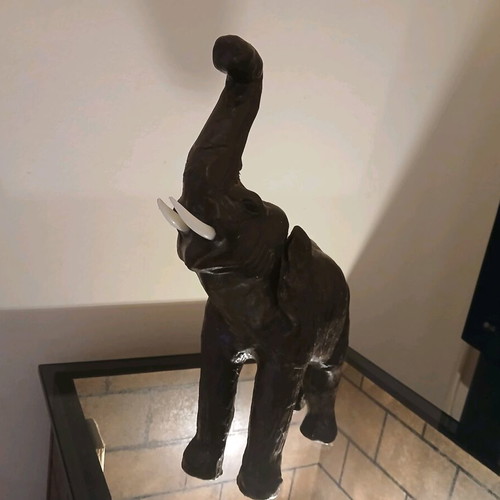 Elephant with Upright Trunk used, Feng Shui decor