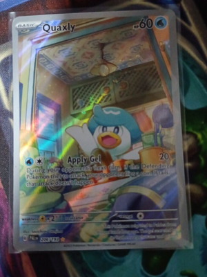 Κάρτα Pokémon Quaxly Νέα Σπάνια Εικονογράφηση