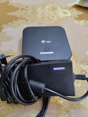 I-tec USB-C Dual Display Docking Station with 77W Charger like new