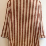 Linen summer striped jacket new size small
