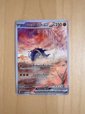 Great Tusk ex 246/198 Pokémon card, Special Illustration Rare
