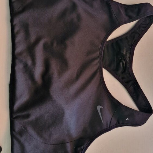 Nike Dri Fit women's sports bustier black size XL like new