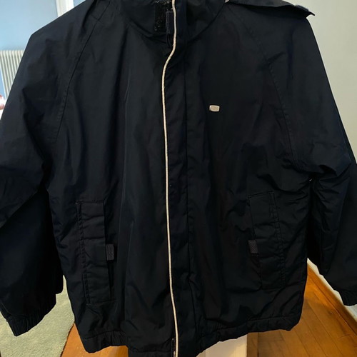 Lacoste kids jacket used, dark blue, size 8