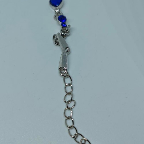 Heart of the Ocean jewelry set like new, pendant, earrings, bracelet