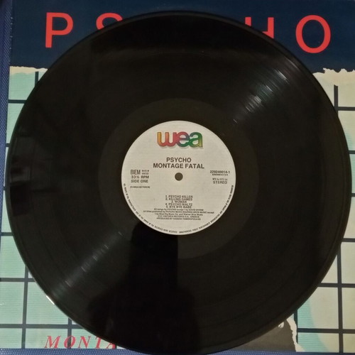 Psycho Montage Fatal 1982 vinyl like new, rock