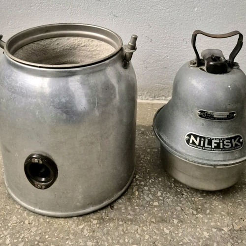 Nilfisk S55 electric vacuum cleaner used, vintage collectible