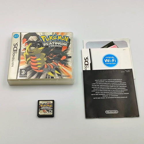 Pokémon Platinum Version Nintendo DS used, complete PAL set