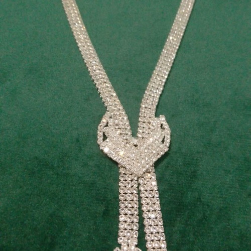 Strass necklace new in gift box