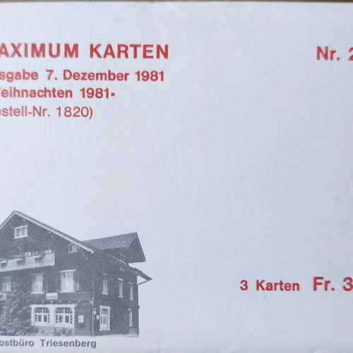 Maximum Cards full set Liechtenstein 1994 Minerals II new