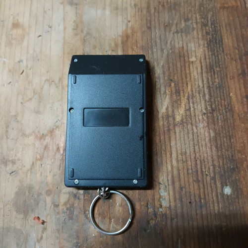 Calculator keychain used