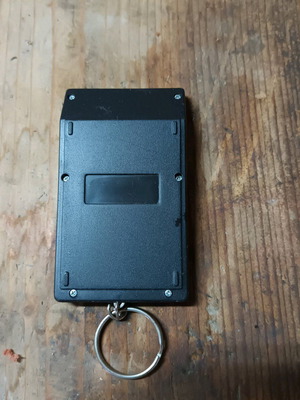Calculator keychain used