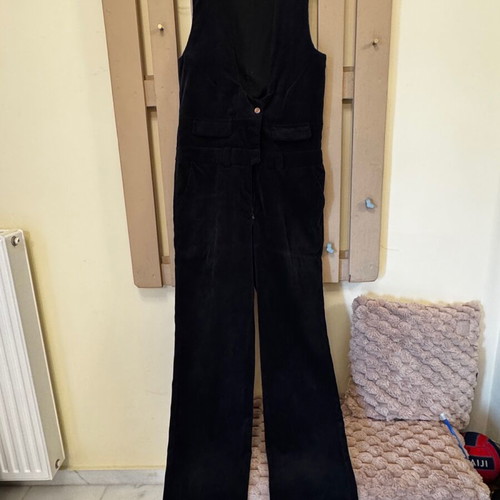 Attrattivo salopette large like new, black, size L