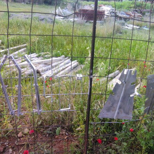 Materials for double spit grill construction used
