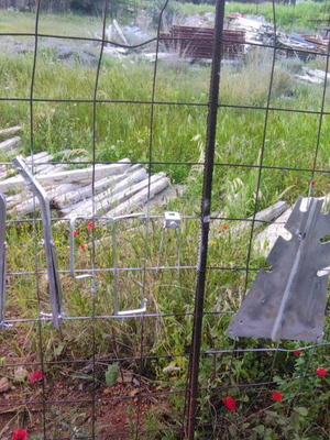 Υλικά για κατασκευή ψησταριάς με διπλή σούβλα μεταχειρισμένα