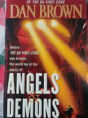 Angels and Demons Dan Brown βιβλίο μεταχειρισμένο στα αγγλικά