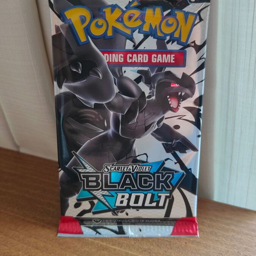 Black Bolt booster pack Pokémon TCG Scarlet & Violet