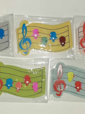 Vintage erasers pack new