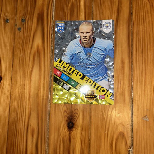 Panini XXL cards Haaland and De Jong like new, collectible