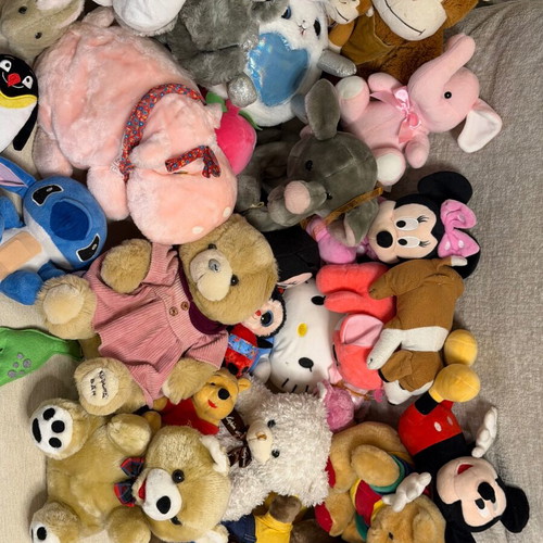 Plush toys pack like new, high quality